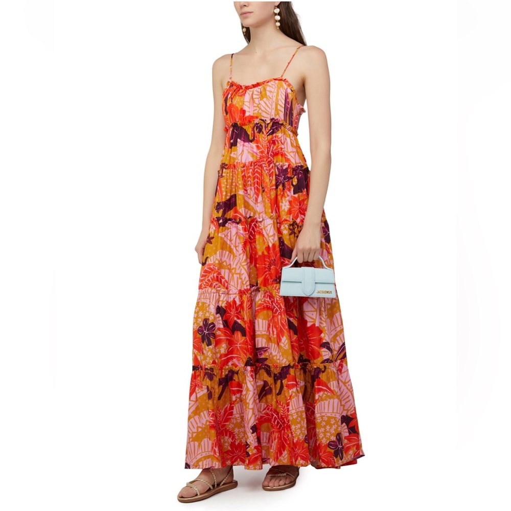 Farm Rio Jungle Panther long dress - Picture 6 of 12